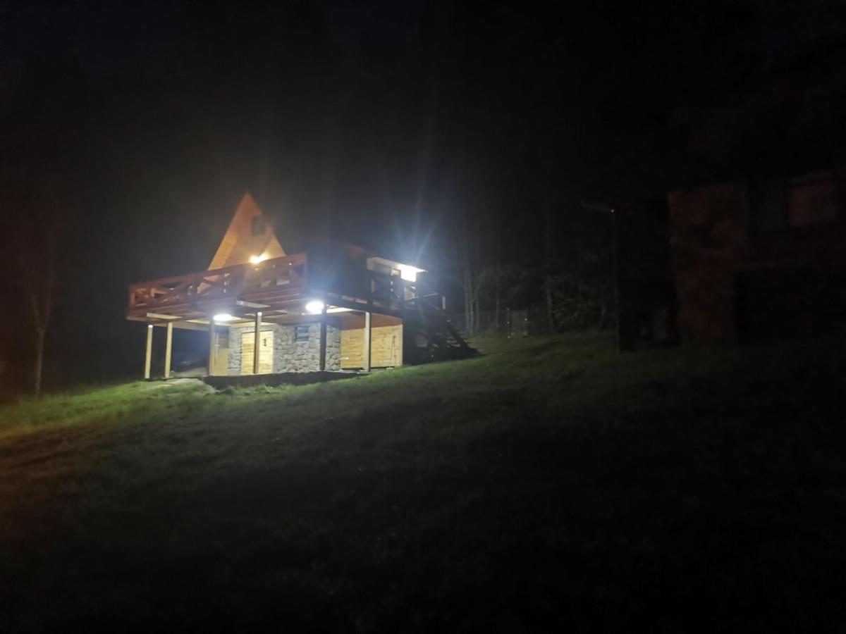Dom Na Wzgorzu Villa Pluski Bagian luar foto